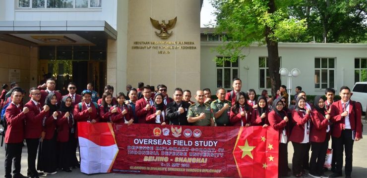 Mahasiswa Unhan Prodi Diplomasi Pertahanan Fakultas Manajemen Pertahanan Kuliah Kerja Luar Negeri (KKLN) ke Negeri Tirai Bambu China