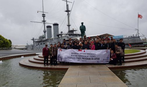 Prodi Manajemen Bencana FKN Unhan Melaksanakan KKLN  ke Mikasa Memorialship dan National Defence Academy (NDA) di Jepang