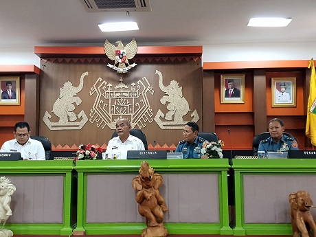 Studi Visit Fakultas Kemanan Nasional Di Pemprov Lampung