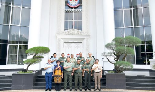 Unhan RI Menerima Kunjungan Pasis Sesko Angkatan Bersenjata Diraja Brunei Darussalam.