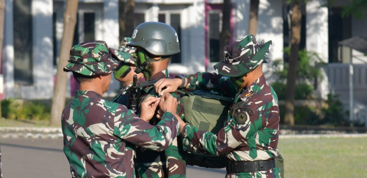 Upacara Pembukaan Latihan Penyegaran Kemampuan Militer Dasar Kadet Mahasiswa Unhan RI (Combat Batch IV) Tahun 2024