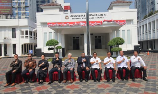 Unhan RI Menerima Kunjungan Courtesy Call dan Guest Lecture dari Delegasi The S. Rajaratnam School of International Studies.