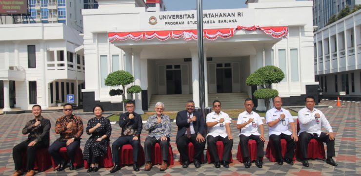 Unhan RI Menerima Kunjungan Courtesy Call dan Guest Lecture dari Delegasi The S. Rajaratnam School of International Studies.