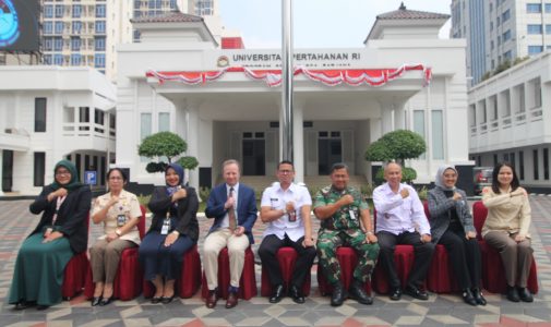 Plt. Rektor Unhan RI Terima Kunjungan Courtesy Call dari Profesor Michael Rainsborough dari Australian War College.