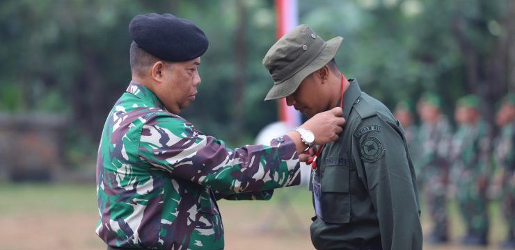 Rektor Unhan RI Membuka Pendidikan Latihan Dasar Bela Negara Bagi Mahasiswa Pascasarjana Baru Unhan RI TA.2024