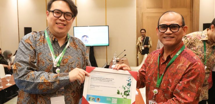 Rektor Universitas Pertahanan RI Menjadi Pembicara Pada Academic Dialogue di Indonesia International Sustainability Forum (ISF) 2024.