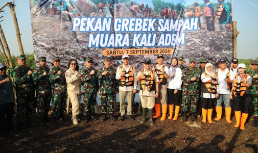 Rektor Unhan RI bersama Pj. Gubernur DKI Resmikan Kegiatan Pekan Grebeg Sampah di Kompleks Wilayah Binaan Unhan RI, Desa Nelayan Muara Angke: Sinergi Pemerintah dan Akademisi dalam Pengelolaan Ekosistem Pesisir yang Berkelanjutan.