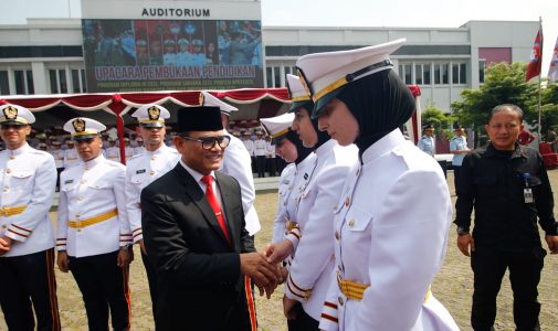 Rektor Unhan RI dampingi Wamenhan RI dan Dubes Palestina dalam Dialog dengan Kadet Mahasiswa Unhan RI Program Beasiswa Internasional dari Palestina