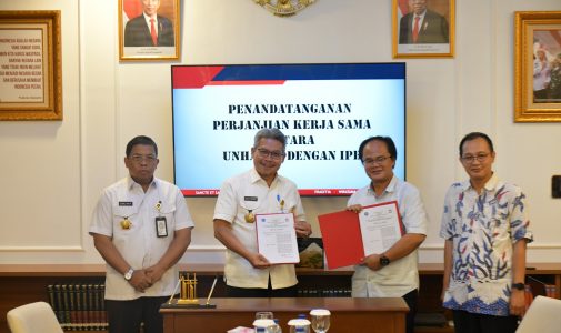 Unhan RI Tandatangani Perjanjian Kerja Sama dengan IPB University