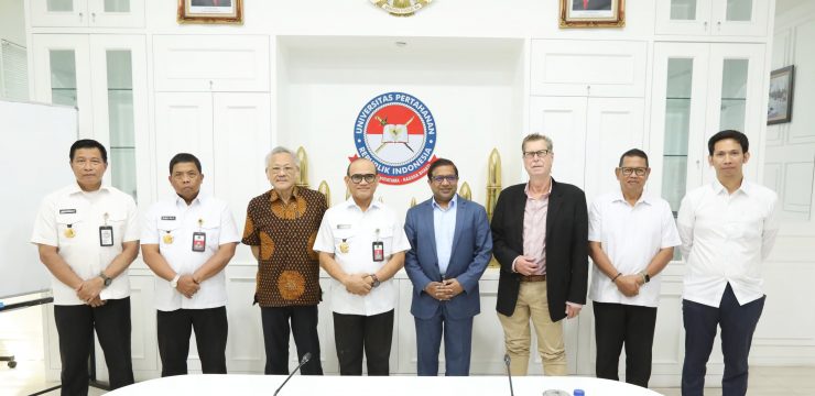 Rektor Unhan RI Terima Kunjungan Delegasi Envision Beyond