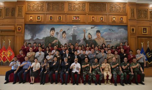 Rektor Unhan RI Terima Kunjungan Delegasi Korea National Defence University (KNDU)