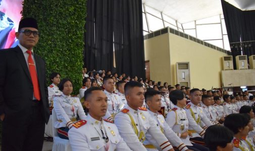 Rektor Unhan RI dan Tim Orchestra Kadet Mahasiswa Unhan RI Hadiri Sidang Paripurna MPR RI dengan Agenda Pelantikan Presiden RI Terpilih Ke-8, Jenderal TNI (Purn.) Prabowo Subianto, dan Wakil Presiden RI Terpilih Ke-14, K. P. H. Gibran Rakabuming Raka, B.Sc.