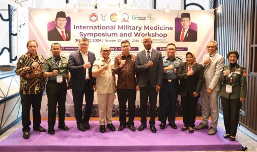 Rektor Unhan RI Membuka Kegiatan International Military Medicine Symposium and Workshop (IMEDIC) 2024.