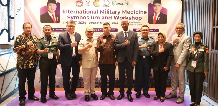 Rektor Unhan RI Membuka Kegiatan International Military Medicine Symposium and Workshop (IMEDIC) 2024.