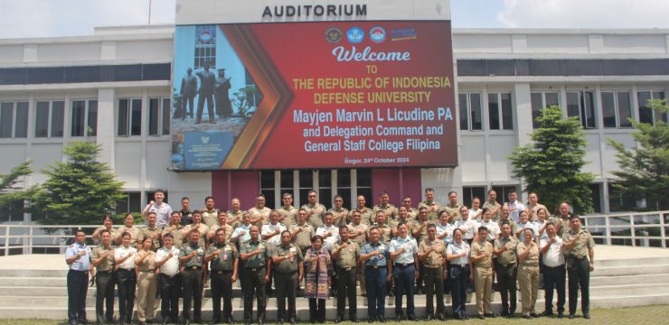 Unhan RI dan Command and General Staff College (CGSC) Philippines: Membangun Kolaborasi Bilateral dan Sinergi Pendidikan Pertahanan untuk Meningkatkan Kapasitas Pertahanan serta Keamanan di Tingkat Regional dan Global.