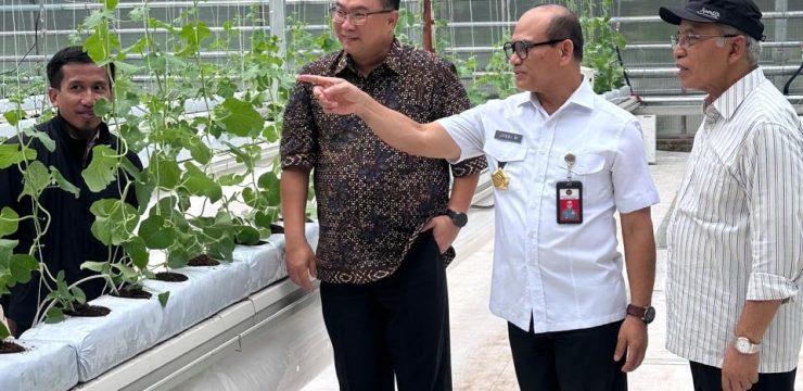 Rektor Unhan RI dan Rektor IPB University Sinergi dalam Implementasi Vertical Farming untuk Program Pengayaan Sarjana Penggerak Pembangunan Indonesia