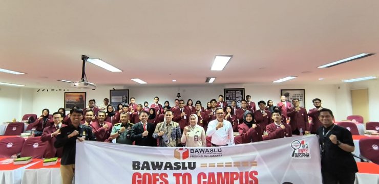 Unhan RI Bersama Bawaslu DKI Tingkatkan Literasi Kepemiluan Melalui Program “Bawaslu Goes To Campus”