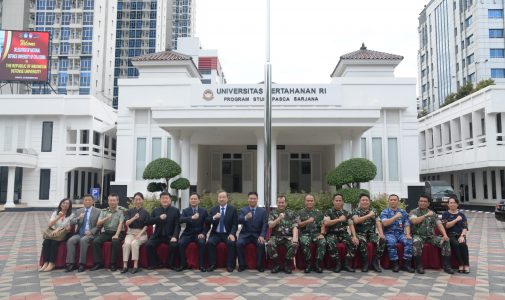 Unhan RI Menerima Kunjungan Delegasi The National Defense University (NDU) of the Chinese People’s Liberation Army (PLA).